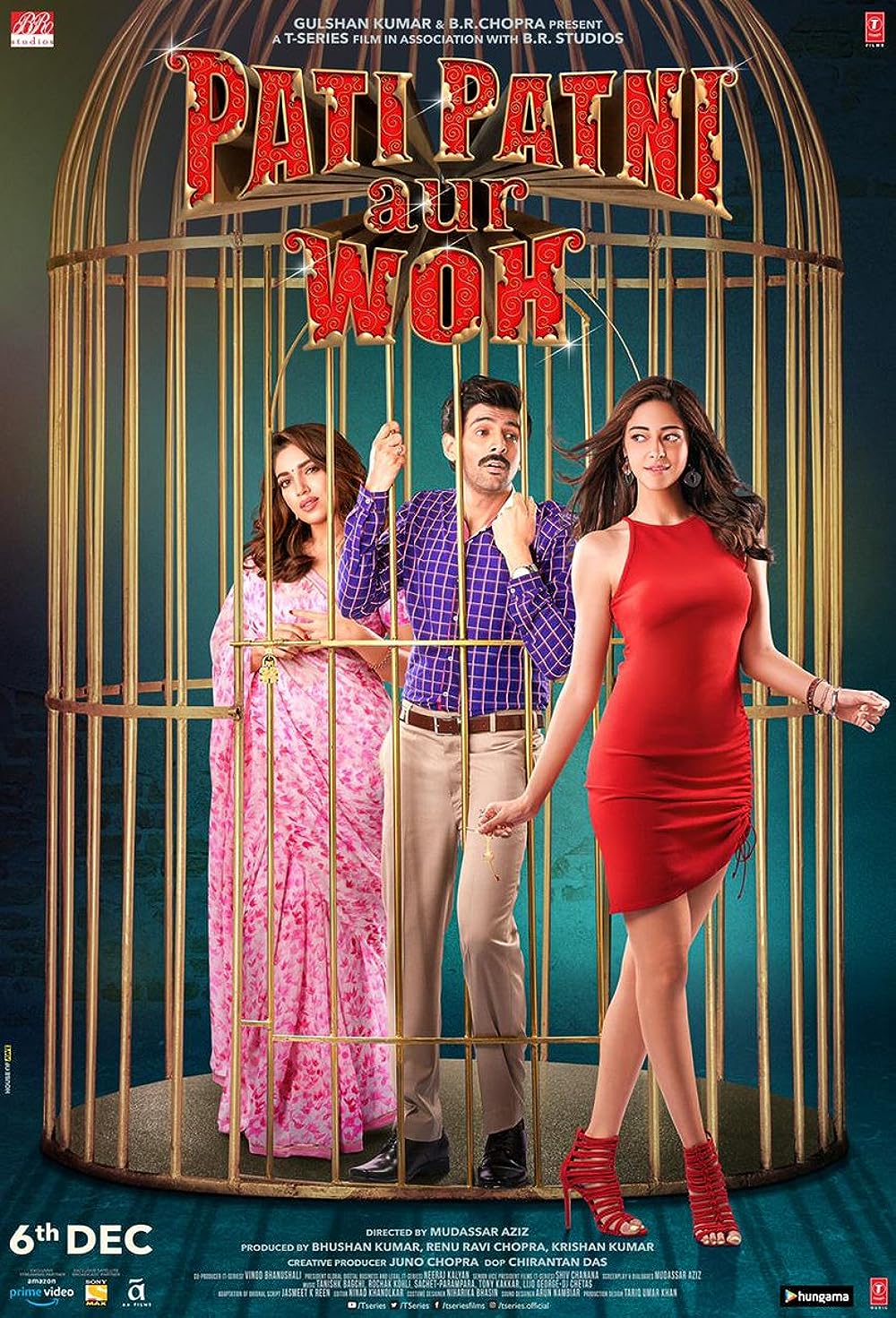 Download Pati Patni Aur Woh 2019 Hindi Movie 2160p 4K HDRip ESub 12GB