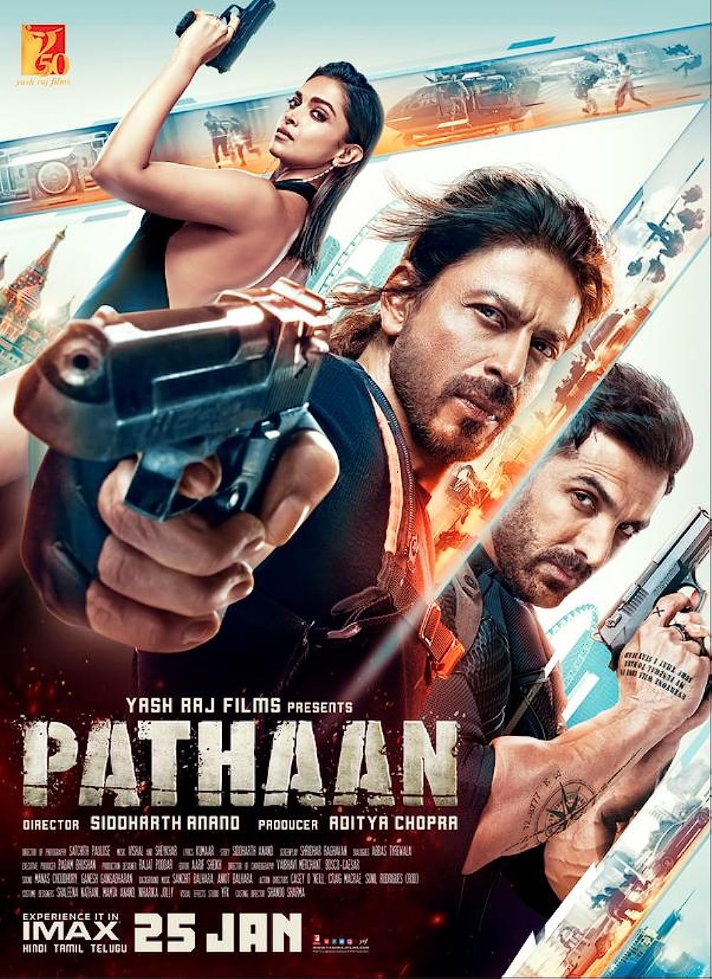 Download Pathaan 2023 Hindi Movie 2160p 4K AMZN HDRip MSub 16GB