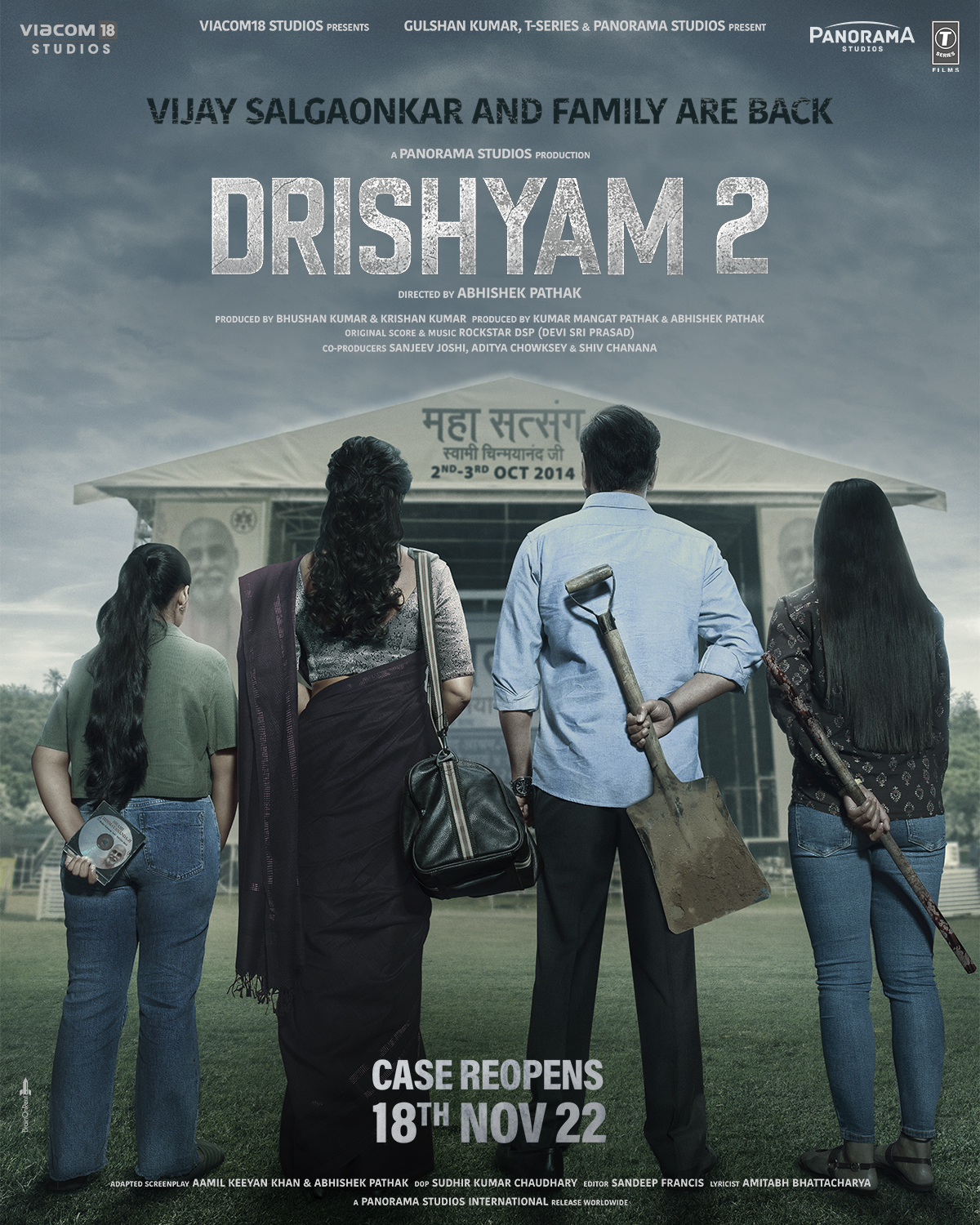 Drishyam 2 (2022) Hindi Movie 480p 720p & 1080p [Hindi] WEB-DL ESub | Full Movie