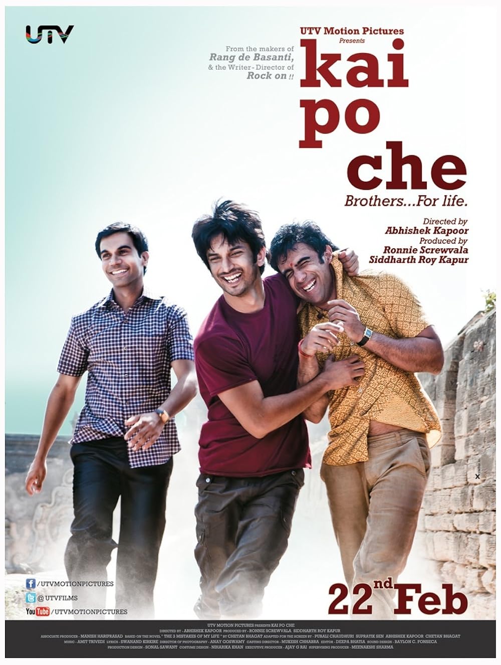 Kai Po Che 2013 Hindi 480p 720p & 1080p [Hindi] BluRay | Full Movie – Khatrimaza