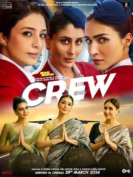 Crew 2024 720p CAMRip Bengali DUB HQ Full Movie