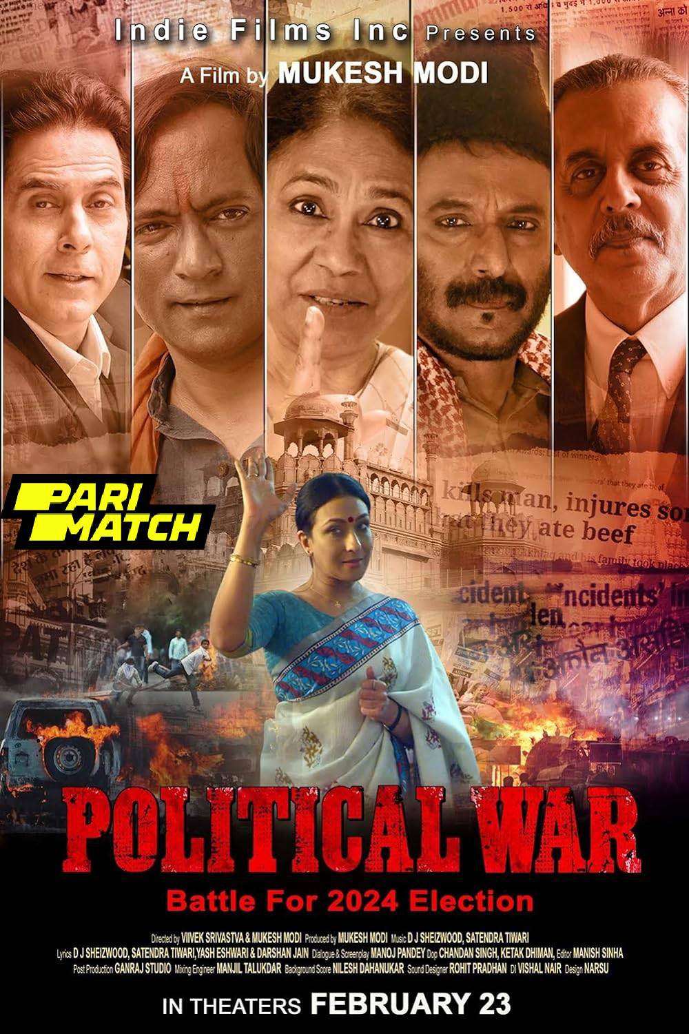 Political War 2024 1080p CAMRip HIN DUB Full Movie