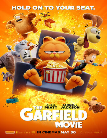 The Garfield Movie 2024 Hindi (Cleaned) HQ HDCAM 720p – 480p – 1080p